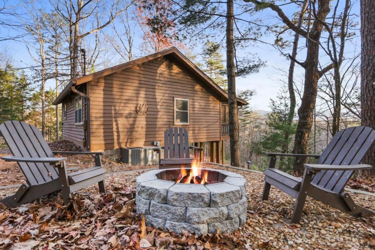 Mountain Views Hot Tub Firepit Close To Town Blue Ridge Exterior foto